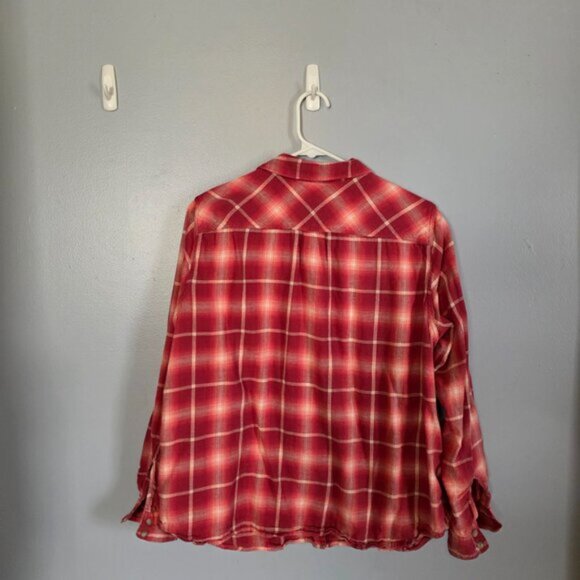 EUC Eddie Bauer Plaid Flannel - Picture 4 of 4